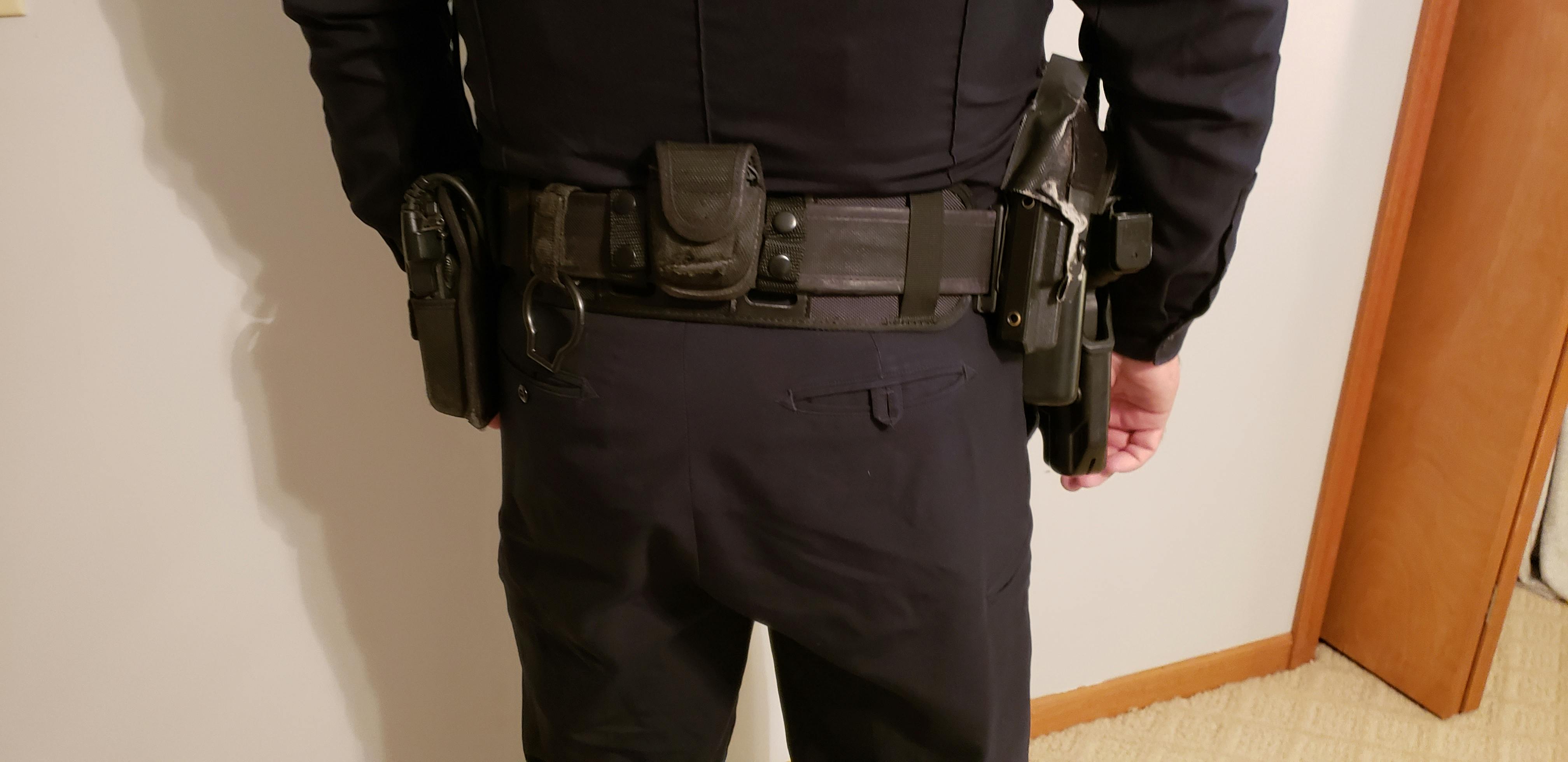 BackUp Tough Nylon Back Support for Law Enforcement Officers 3G International Supplies LLC dba